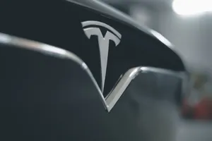 Logo Of The Technological Automobile Company Tesla In 4k Resolution Wallpaper