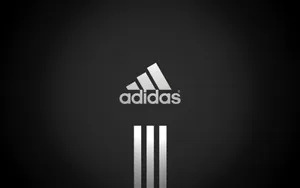 Logo On Black Adidas Iphone Wallpaper