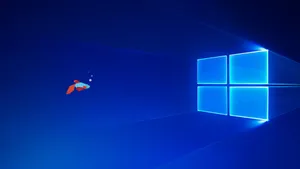 Logo With Fish Design Windows 1 Wallpaper