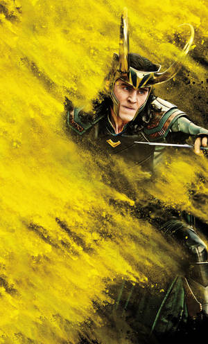 Loki, The Mischievous God Of Mischief Wallpaper