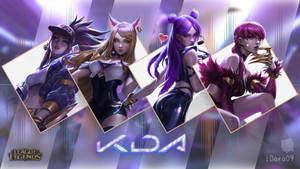 Lol Famous Kda Popstars Wallpaper