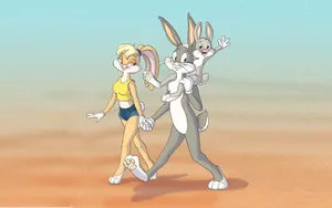 Lola Bunny Family Wallpaper