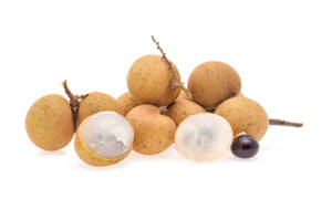 Longan Fruits One Seed Wallpaper