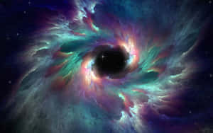 Look At The Mysterious Depths Of The Space Nebula Wallpaper