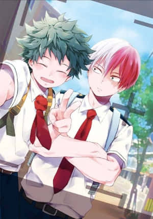 Look At This Kawaii Deku! Wallpaper