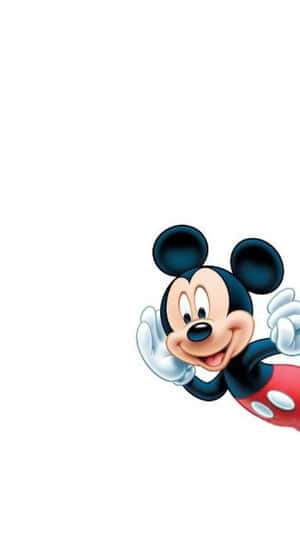 Look How Cute Mickey Mouse Is! Wallpaper