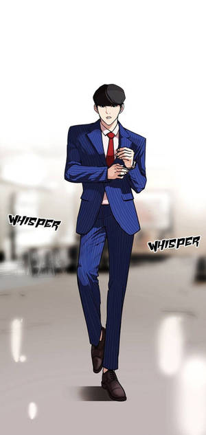 Lookism Daniel Park In Suit Wallpaper