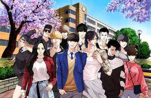 Lookism Full Cast Wallpaper