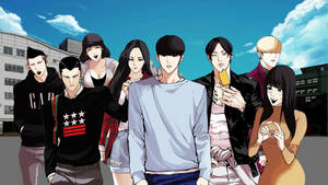 Lookism J High Members Wallpaper