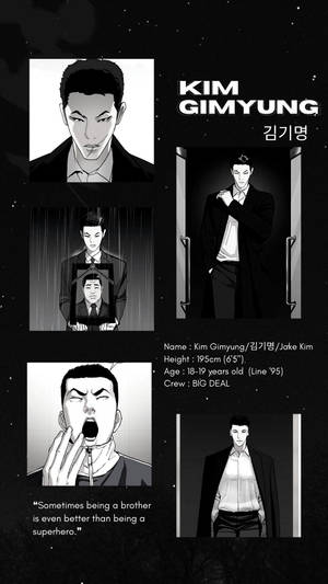 Lookism Kim Gimyung Wallpaper