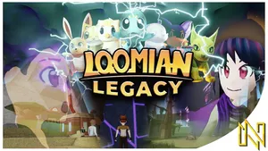 Loomian Legacy Lighting Art Wallpaper
