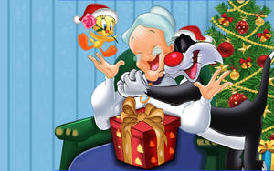 Looney Tunes Christmas Wallpaper