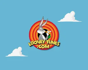 Looney Tunes Cool Bugs Bunny Logo Wallpaper