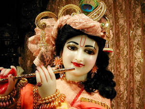 Lord Krishna 4k Hindi Pantheon God Wallpaper