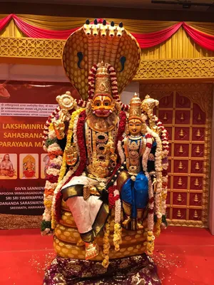 Lord Narasimha Yadadri Temple Wallpaper