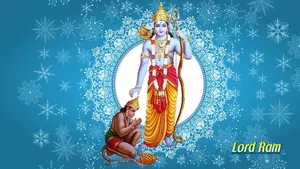 Lord Rama And Hanuman Wallpaper