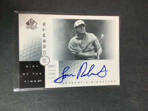 Loren Roberts Authentic Signature Wallpaper