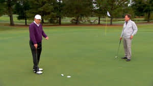 Loren Roberts Golf Putting Lesson Wallpaper