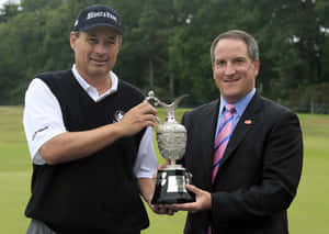 Loren Roberts With Michael Robichaud Wallpaper