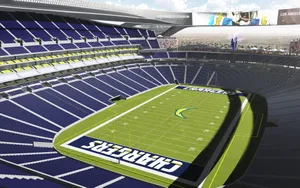 Los Angeles Chargers Sofi Stadium Wallpaper
