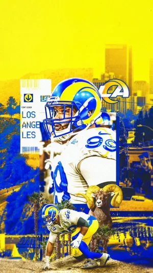 Los Angeles Rams Player 99 Wallpaper