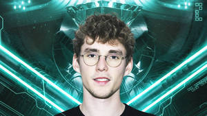 Lost Frequencies Neon Green Wallpaper