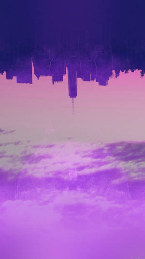 Lost In A Purple Dream Wallpaper