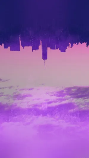 Lost In A Purple Dream Wallpaper
