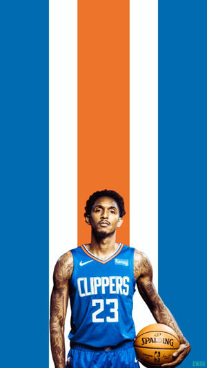 Lou Williams Vertical Stripes Wallpaper