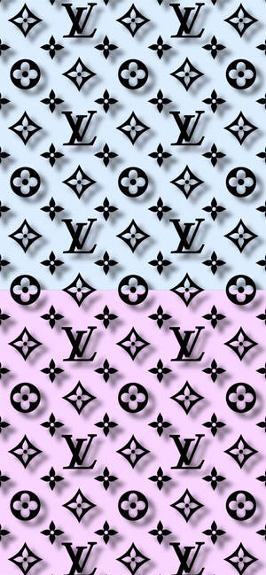 Louis Vuitton Phone Gray And Pink Wallpaper