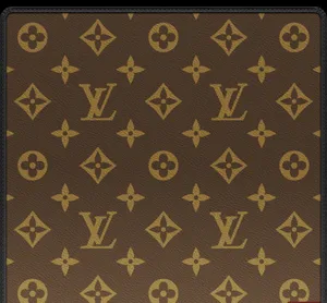 Louis Vuitton Print Classic Brown Wallpaper