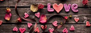 Love Art Facebook Cover Wallpaper