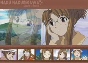 Love Hina Naru Faces Wallpaper