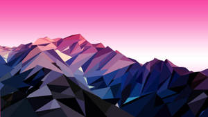 Low Poly Mountain Wallpaper