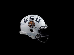 Lsu Football Helmet Minimalist Wallpaper