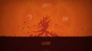 Lucifer Devil In A Shadow Icon Wallpaper