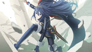 Lucina Bending Down Wallpaper