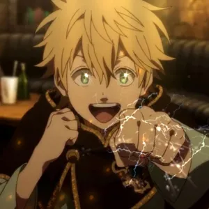 Luck Voltia Fist Lightning Wallpaper