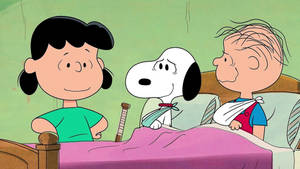 Lucy Van Pelt Snoopy Charlie Wallpaper