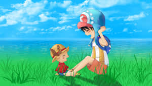 Luffy And One Piece Chopper Wallpaper