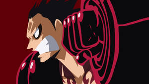 Luffy Gear 4 Vector Art Wallpaper