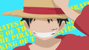 Luffy Smile Digital Wallpaper