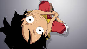 Luffy White Big Eyes Wallpaper