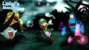 Luigi's Mansion 3 Luigi In Graveyard Wallpaper