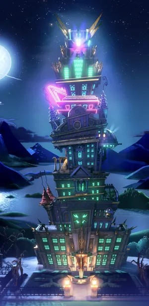 Luigi's Mansion 3 Portrait Photo Of Mansion Wallpaper
