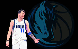 Luka Doncic Digital Art Wallpaper