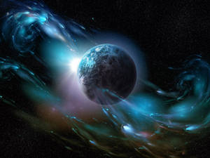 Luminous Planet Earth Galaxy Live Wallpaper