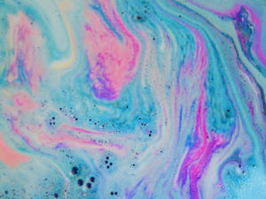 Lush Blue Purple Mixture Wallpaper