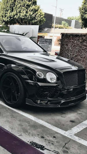 Luxurious Bently-inspired Iphone Design Wallpaper