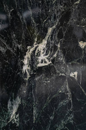 Luxurious Black Marble Floor Wallpaper